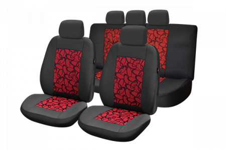 SET HUSE SCAUN LUX - ROSU