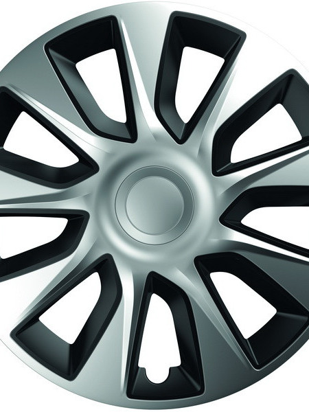 SET CAPACE ROTI 17` SILVER & BLACK STRATOS