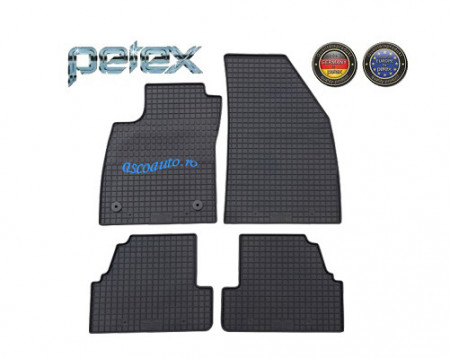 Set 4 covorase cauciuc Opel Mokka 2012-prezent Petex