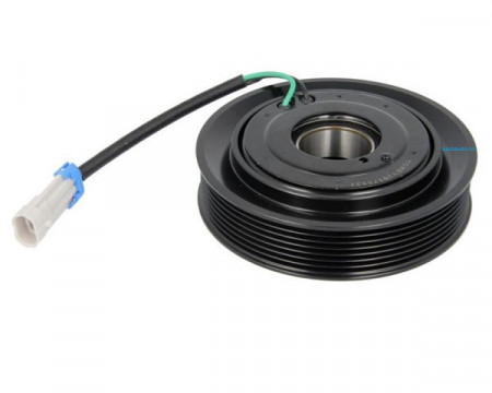 Set bobina, fulie si ambreiaj compresor AC SANDEN SD7H15 24V 7PK 136mm DAF MERCEDES RENAULT