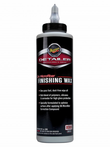 CEARA PROTECTIE473 ML, MICROFIBRE FINISHING WAX - MEGUIARS