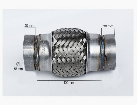 RACORD FLEXIBIL ESAPAMENT 55X100MM