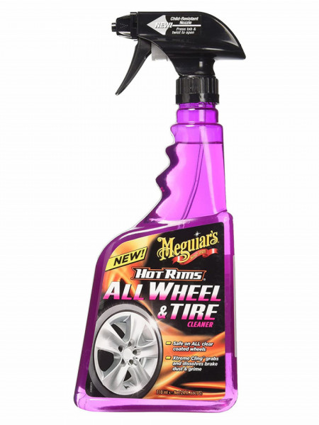 SOLUTIE CURATAT JANTE SI ANVELOPE, 710 ML, HOT RIMS ALL WHEEL CLEANER -MEGUIARS