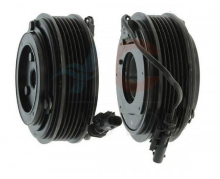 Set bobina, fulie si ambreiaj compresor A/C Delphi CVC 6PK 110mm OPEL ASTRA J, CASCADA, MERIVA B, ZAFIRA C 1.6-2.0D 09.09-