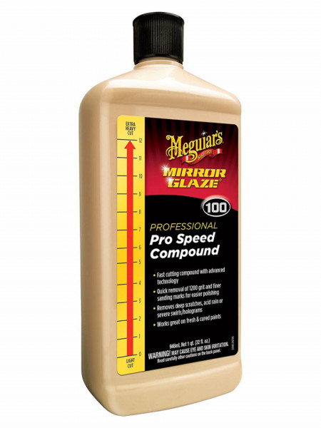 POLISH CU TAIERE RAPIDA FARA HOLOGRAME RAPIDA 0.945 L, PRO SPEED - MEGUIARS