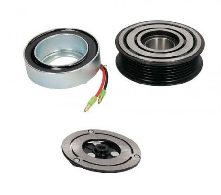 Set bobina, fulie si ambreiaj compresor A/C QS90 / QS70 6PK 95mm OPEL MOKKA ADAM / CHEVROLET  AVEO TRAX 1.2-1.8 03.11-  
