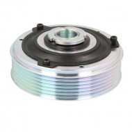 Set fulie si ambreiaj compresor A/C DENSO 7SEU17C / SANDEN PXE14 PXE16 / ZEXEL DCS17 - 6PK 110mm AUDI SEAT SKODA VOLKSWAGEN