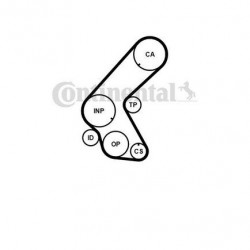 Kit distributie Opel Corsa D 1.7 producator Contitech