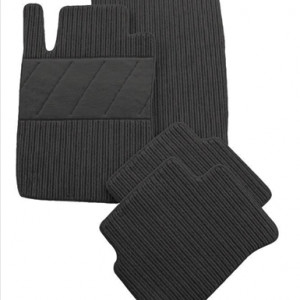 SET 4 COVORASE MOCHETA MODEL REX CULOARE GRAFIT ZAFIRA B