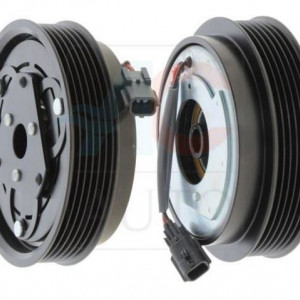 Set bobina, fulie si ambreiaj compresor A/C CALSONIC CR12SC 6PK 125mm DACIA, RENAULT