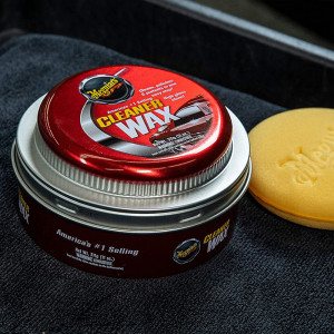 Ceara auto solida pentru curatare caroserie Meguiar's Cleaner Wax 311g
