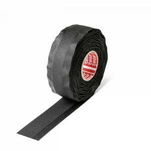 BANDA TEXTILA CABLAJE NEAGRA25M/19MM - REZISTENTA 150C