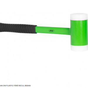 Ciocan din plastic fara recul 60mm JBM