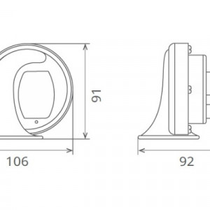 CLAXON ELECTROMAGNETIC 12V 6A TON JOS