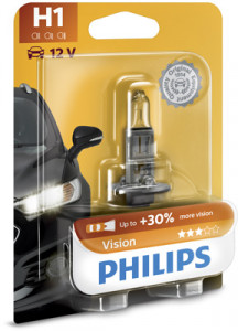 BEC FAR H1 55W 12V VISION (blister) PHILIPS