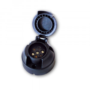 PRIZA 12V 7 PINI PLASTIC HICO