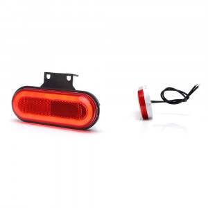 LAMPA GABARIT LED 1400 W198, 12V-24V, POZITIE ROSU WAS