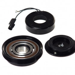 Set bobina, fulie si ambreiaj compresor A/C FORD HCC HS-15 4pk 128mm HYUNDAI ACCENT III, ELANTRA, I30, LANTRA II, MATRIX, TUCSON; KIA CEE'D, CEE'D SW, PRO CEE'D 1.5-2.0D 11.95-