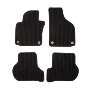 SET COVORASE MOCHETA MODEL REMO CULOARE NEGRU GOLF V/VI/JETTA/SCIROCCO PETEX