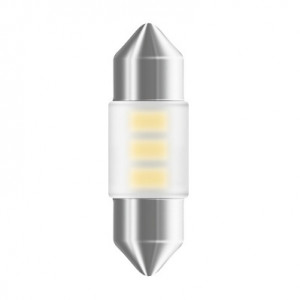 BEC AUXILIAR CU LED 12V (C5W 31mm) WHITE 6000K BLI 1 BUC OSRAM