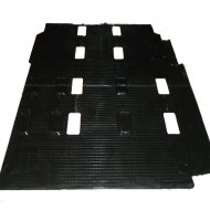 Set 2 covorase cauciuc Volkswagen T5 Caravelle Zona Pasageri 2005-prezent Petex