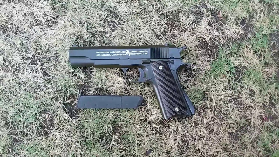 Pistol Airsoft Desert Eagle Metalic Foxmag24, K32 + 400 bile