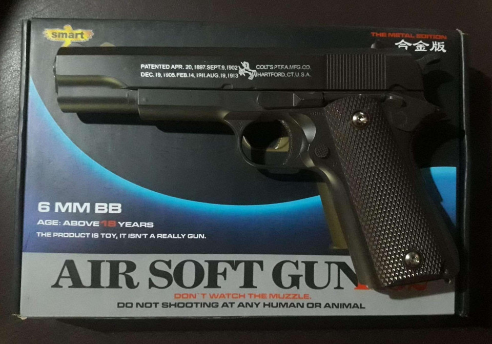 Pistol Airsoft Desert Eagle Metalic Foxmag24, K32 + 400 bile