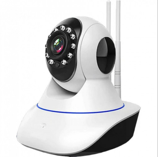 Camera de supraveghere RHJ, HD, Wi-Fi, Intercom, Night Vision, Alb, FOXMAG24