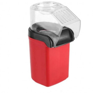 Aparat FOXMAG24 de facut popcorn fara ulei, aer cald, sistem antialunecare, 1200W, rosu