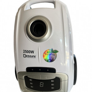 Aspirator DESSINI 3000 W, Silentios cu filtru de aer HEPA si LED Display, FOXMAG24