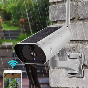 Camera de supraveghere Wifi Solara PRO Full HD FOXMAG24®, impermeabila, fara cabluri, 2MP