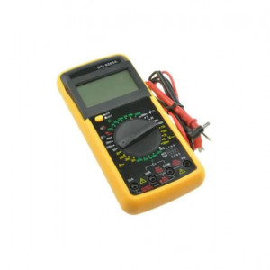 Multimetru digital FOXMAG24, carcasa antisoc, galben