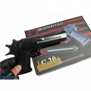 Pistol Airsoft Gun Metalic C.20+ cu amortizor +300 bile, FOXMAG24®