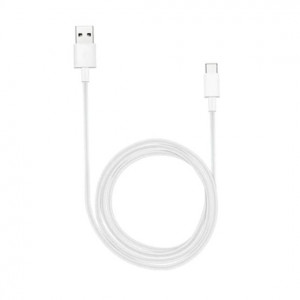 Cablu de date FOXMAG24, USB Type-C, 5A, 1m, alb