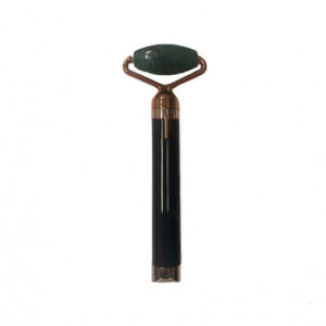 Rola masaj facial FOXMAG24 diminuare riduri, cu vibratii, portabil, verde