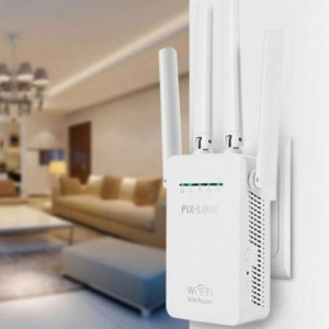Router / Amplificator Extender Retea WI-FI Pix-Link Router Wireless 300Mbps, FOXMAG24