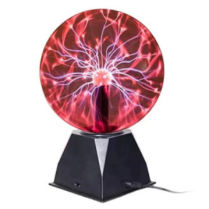 Veioza Glob Plasma pentru living FOXMAG24, dormitor, hol, diametru de 14cm 6 inch