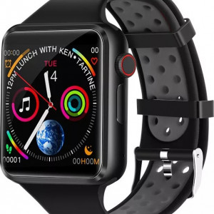 Ceas smartwatch FOXMAG24, cu Bluetooth, camera si slot SIM