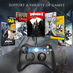 Controller cu fir FOXMAG24 pentru XBOX 360 / PC