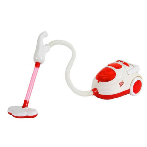 Joc de rol, aspirator de jucarie, FOXMAG24, cu suntele, lumini si bile care pot fi aspirate, Rosu