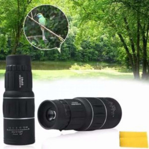 Monoclu-Telescop FOXMAG24®, Factor Marire 16 X , Diametru Lentila 52 mm , Husa Inclusa , Negru