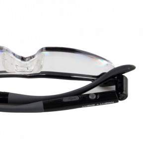 Ochelari cu lupa si LED FOXMAG24® Mighty Sight, marire 160%, reincarcabili, unisex