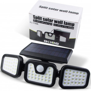 Proiector solar FOXMAG24® triplu Led, 30W