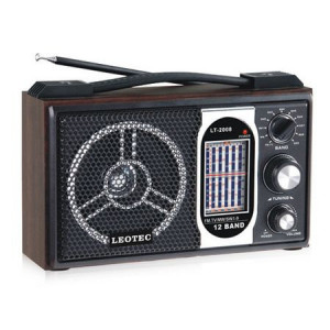 Radio portabiFOXMAG24 LT-2008, 12 benzi, model retro