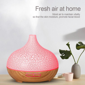 Difuzor Uleiuri Esentiale FOXMAG24®, 550 ml, Ultrasonic, Umidificator, Aromatherapy 3D Bamboo, 7 culori