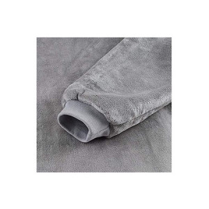 Hanorac Huggle Hoodie ultra plush,Patura cu maneci si gluga, cu buzunar frontal, captusit, plusat, ultra usor si calduros