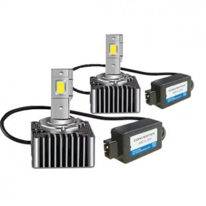 Kit de 2 becuri led, FOXMAG24, conversie HID to LED D3s/r plug and play 35w