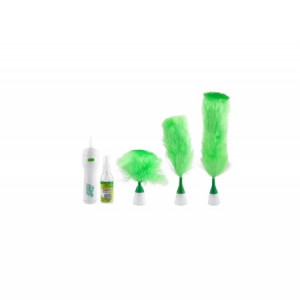 Pamatuf curatare si inlaturare praf, FOXMAG24, rotativ, 3 perii incluse