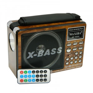 Radio MP3 portabil FOXMAG24® XB-1022U, lanterna incorporata