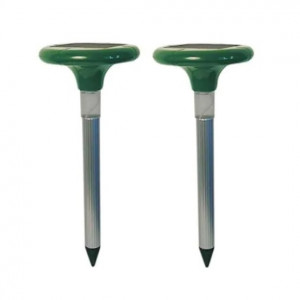Set 2 aparate cu incarcare solara anti daunatori, FOXMAG24 pentru cartite, gradina, cu tarus